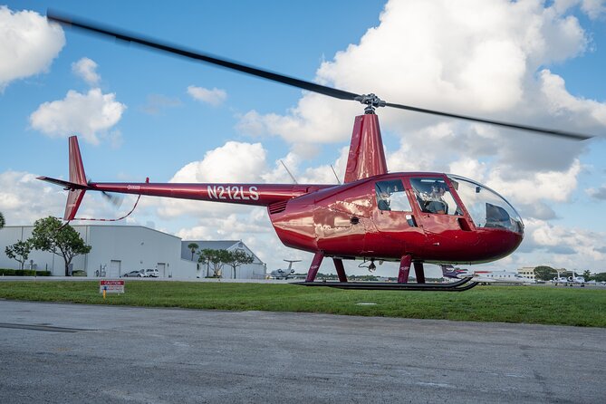 Private HOUR Helicopter Tour Lauderdale -Everglades -Miami Beach - Weather Policy Guidelines