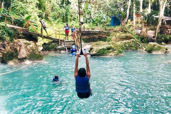 Private Irie Blue Hole Adventure Tour From Ocho Rios - Tour Itinerary