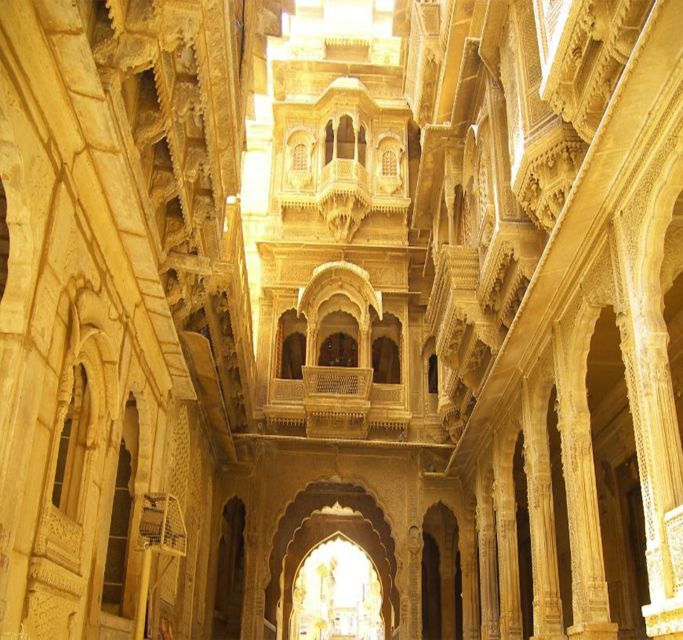 Private Jaisalmer City Tour With Fort and Heritage Havelis - Ornate Havelis: Showcasing Rajasthani Heritage
