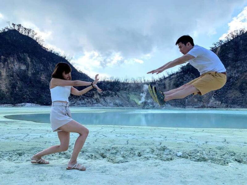 Private: Kawah Putih,Volcano,HotSpring,Mud Bathing,Lake Tour - Wildlife Encounters at Rancaupas Deer Conservation