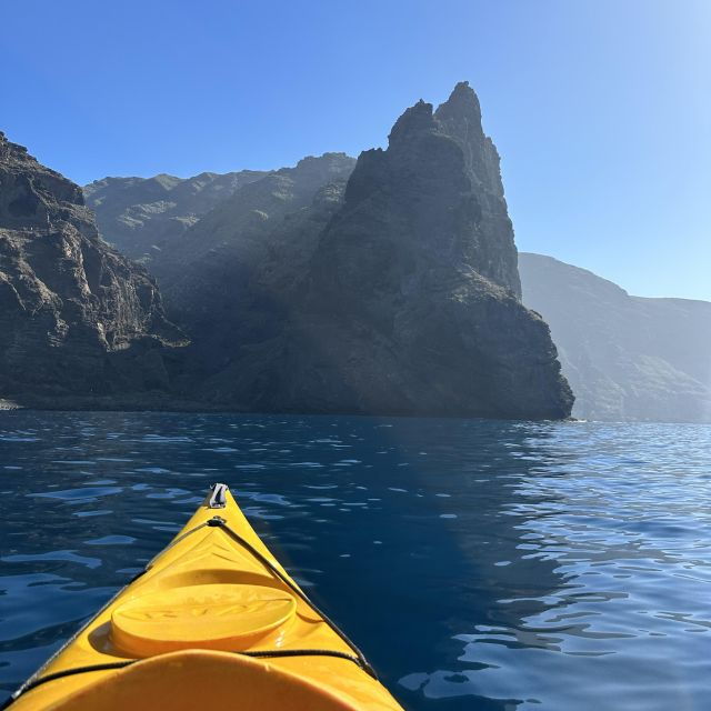 Private Kayak Tour at the Feet of the Giant Cliffs - Multilingual Guided Experience