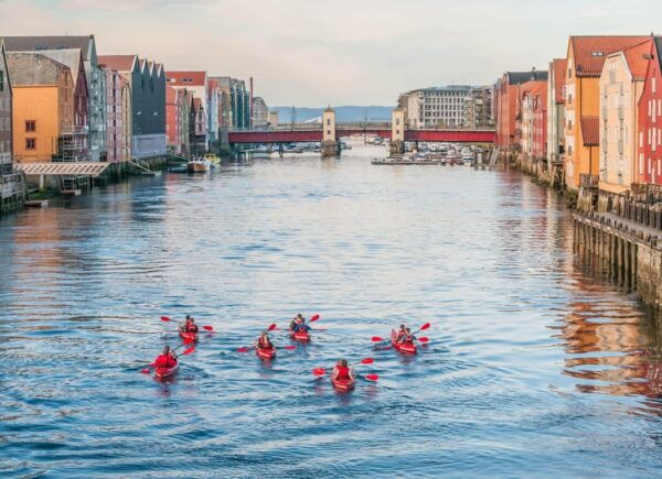 Private Kayak Trip Down the Nidelva in Trondheim - Reserve Now, Pay Later