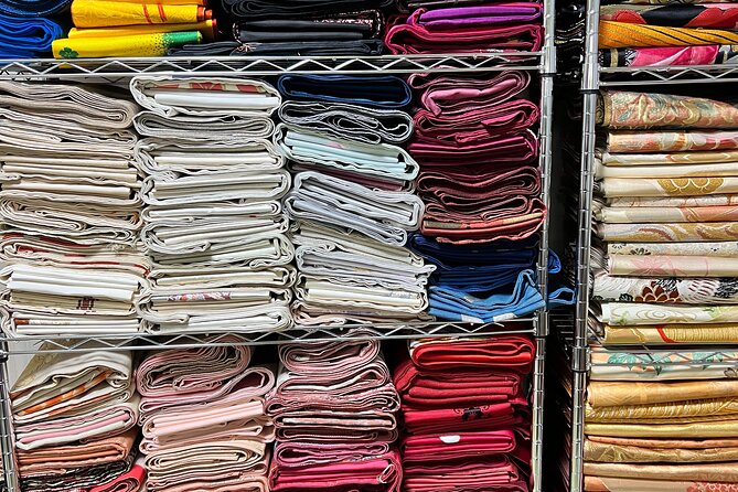 Private Kimono Belt Making Class in Koto City - Whats Included in the Kimono Belt Making Class