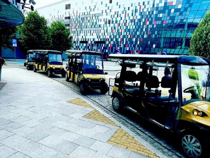 Private Krakow Old Town Golf Cart Tour With Audio-Guide - Tour Experience