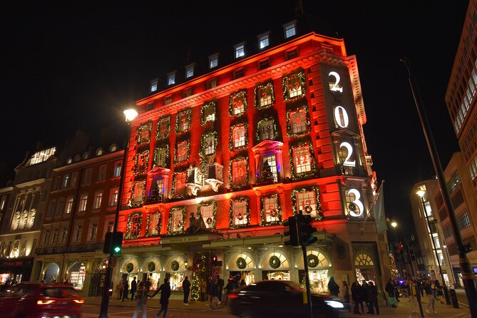 Private London Christmas Lights Walking Tour - Tour Details