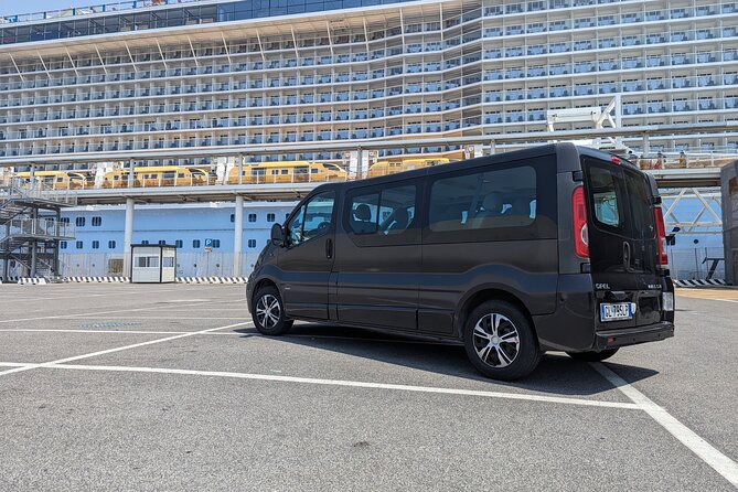 Private LUX Transfer From CIVITAVECCHIA Port to Rome or FCO - Additional Information