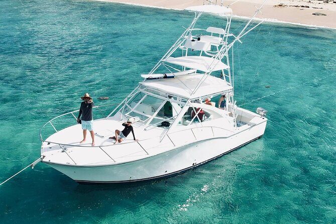Private Luxury 36' Yacht from Fajardo to Icacos or Palomino - Experience the Ultimate Private Yacht Trip from Fajardo to Icacos or Palomino