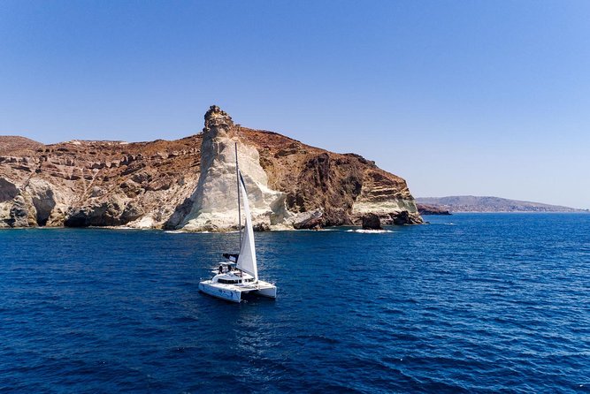 Private Luxury Caldera Cruise With a Rich BBQ Meal and Open Bar! - Itinerary