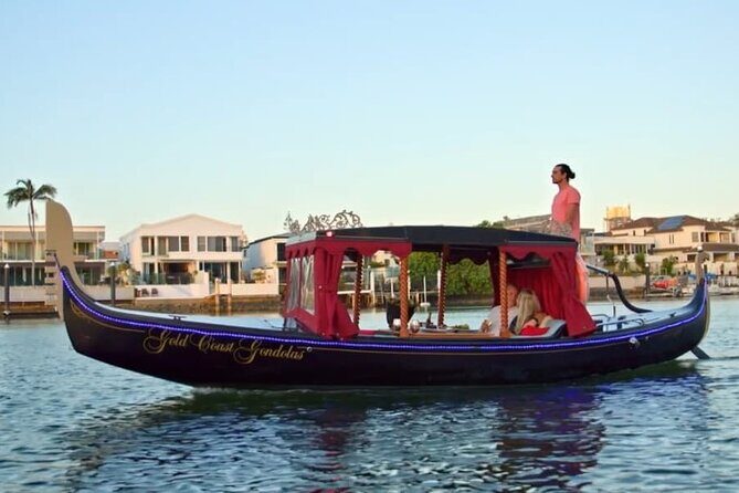 Private, luxury Gold Coast Gondola cruise with cheese & wine - The Experience at a Glance