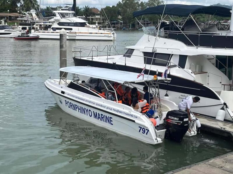 Private Luxury Speed boat to Phi Phi Islands - An Introduction to the Private Speed Boat Experience