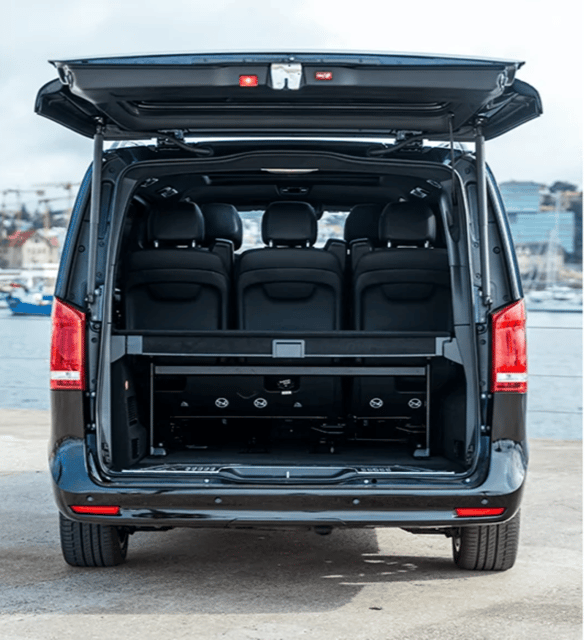 Private Luxury Transfers ZRH to Zurich City in V Class - Vehicle Amenities