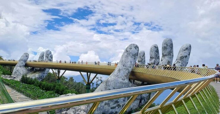 Private Marble Mountains-Hands Bridge-Bana Hills Hoian/DN - Highlights of the Tour