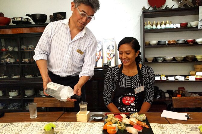 Private Market Tour and Sushi Class in Asakusa With a Chef - Inclusions