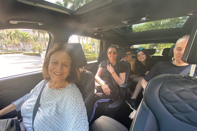 Private Miami Tour With Luxury Transportation - Meeting and Pickup Details