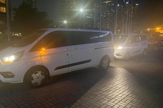 Private Minivan Arrival or Departure Transfer Dubai Airport DXB - Pickup Points