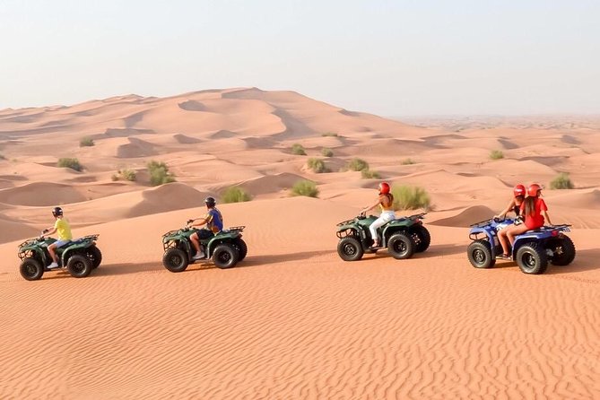 Private Morning Desert Safari Adventures With ATV Quad Bike and Camel Rides - Experience Camel Rides in the Morning Sun