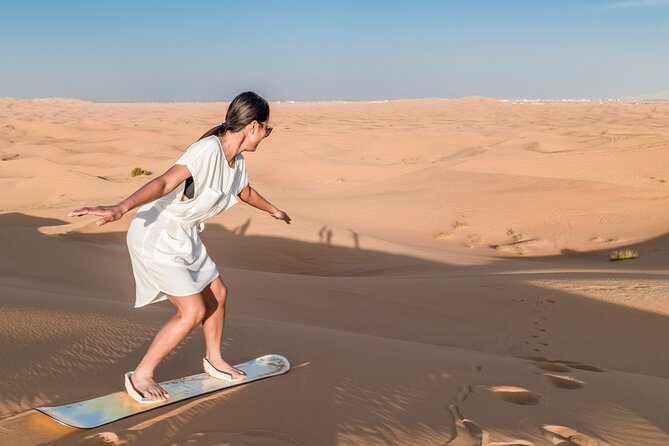 Private Morning Desert Safari Dubai With Dune Bashing & Sandboard - Experience Details