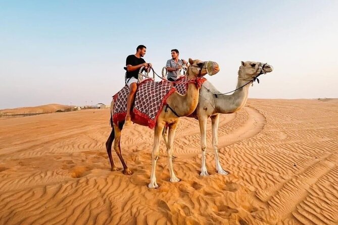 Private Morning Desert Safari Dune Bashing and Short Camel Ride - Optional Activities: Sandboarding, Quad Bike, and Dune Buggy