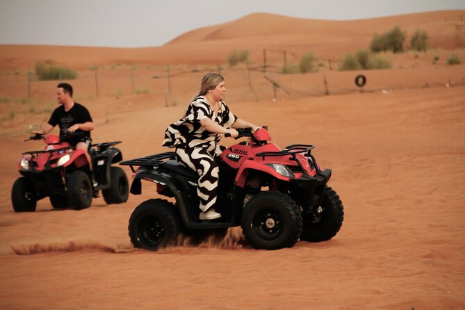 Private Morning Desert Safari, Sandboarding and Camel Ride - Well-maintained 4X4 Land Cruiser/Sequoia