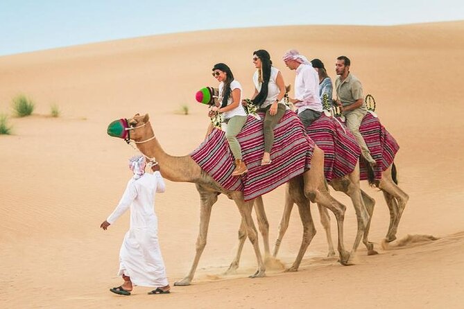 Private Morning Desert Safari With Camel Ride and Sand Boarding in Red Sand - Included Activities and Amenities