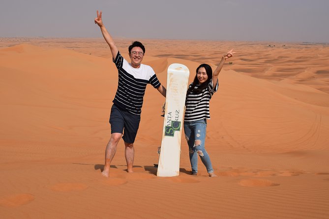 Private Morning Desert Safari With Sand Boarding - Dune Bashing in Lahbab