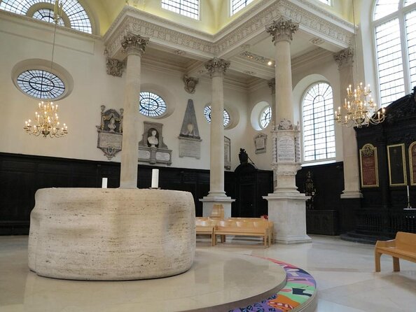 Private Morning/Evening Guided Group Tour at St Stephen Walbrook - Inclusions