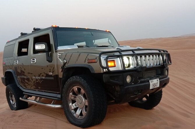 Private Morning Hummer Desert Safari Experience in Dubai - Key Details
