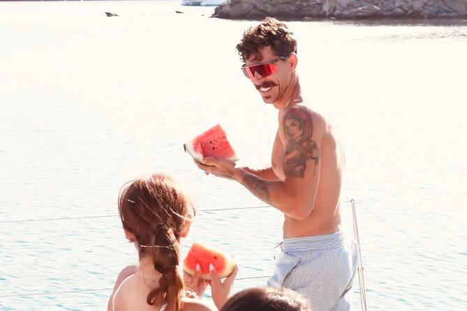 Private Mykonos Catamaran Day Cruise With Meals & Water Toys - Inclusions and Amenities