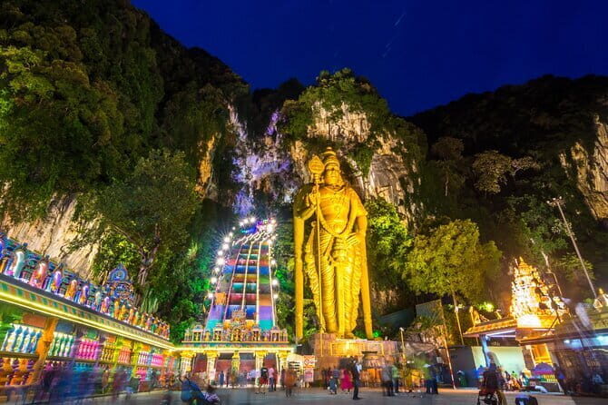 Private Night Tour Batu Caves and South Indian Dinner - Good To Know