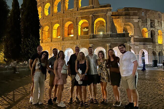 Private Night Tour of Rome Colosseum Forum and Famous Sites - Introduction
