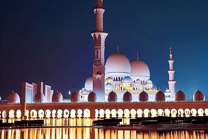 Private Night Tour to Sheikh Zayed Mosque in Abu Dhabi - Tour Highlights
