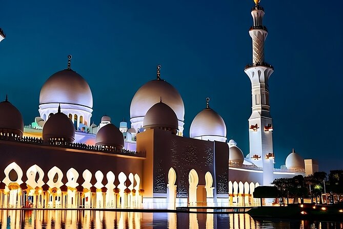 Private Night Tour to Sheikh Zayed Mosque in Abu Dhabi - Mosque Architecture