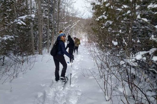 Private Nottawasaga Bluffs Caves Snowshoe-Creemore/Collingwd - Guided Tour Details