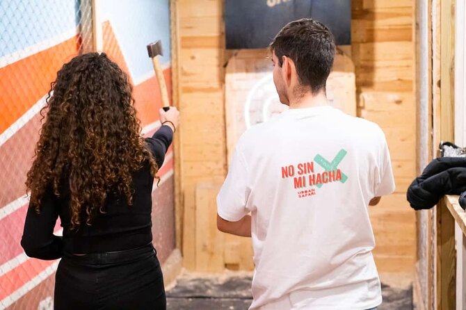 Private One-Hour Ax-Throwing Activity, Madrid - Additional Information
