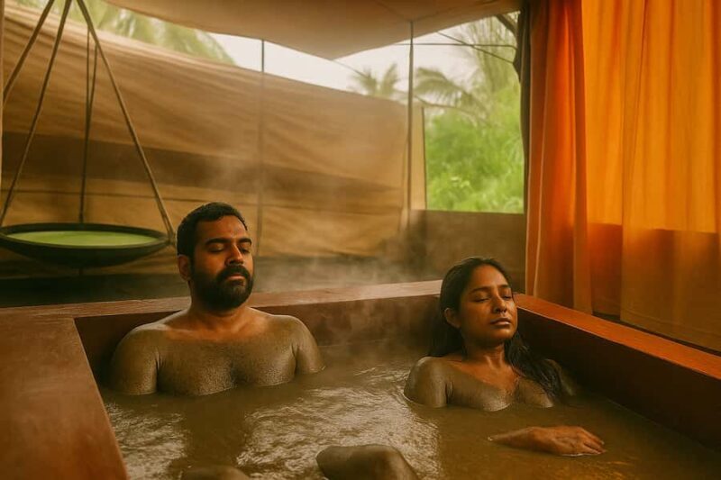Private Organic Mud Bath with Ayurvedic Sauna Arambol Goa - Good To Know