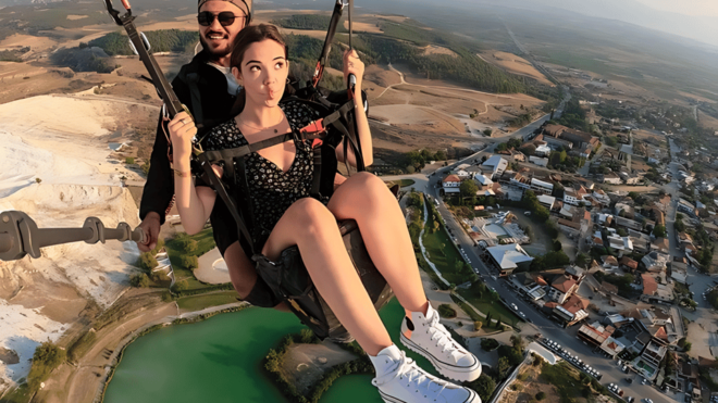 Private Pamukkale Paragliding - Scenic Landscapes Encountered