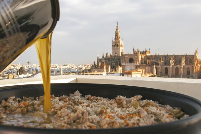 Private: Panoramic Highlights Tour & Paella Cooking Class Sevilla - Pricing and Booking Information