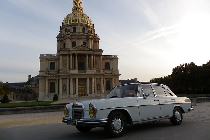 Private Paris Guided Tour by Classic 1970 Mercedes S Class - Monuments and Landmarks Visited