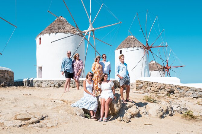 Private Photoshoot in Mykonos - Start and End Time Information