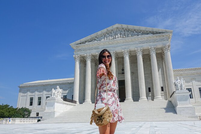 Private Photoshoot Outside the White House & Supreme Court - Pricing and Guarantee