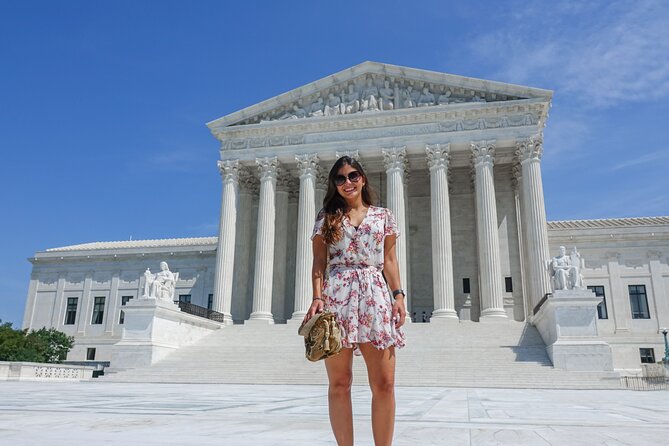 Private Photoshoot Outside the White House & Supreme Court - Overview and Inclusions