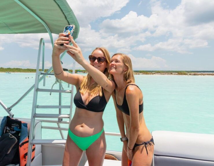 Private Pontoon Tour in the Seven Colors Bacalar Lagoon - Experience Highlights