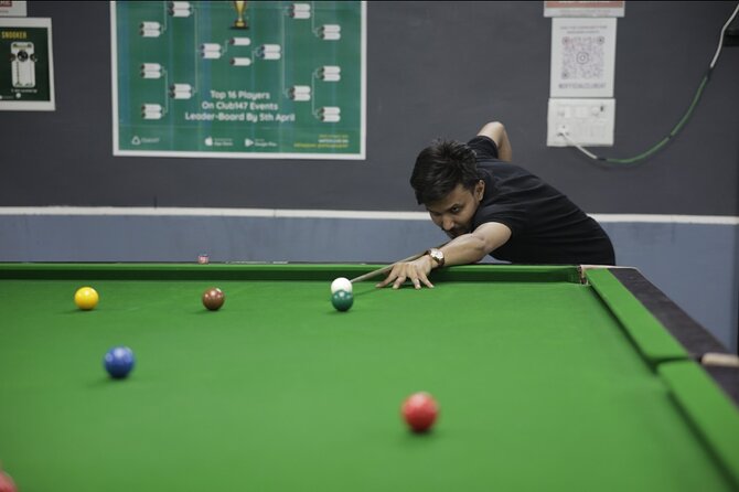 Private Pool & Snooker Class in The Statue Circle of Jaipur India - Good To Know