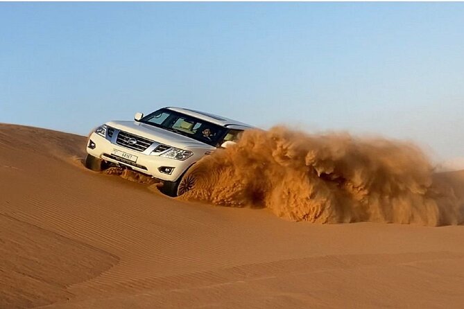 Private Premium Dubai Evening Dune Bashing With Live BBQ - Secure Your Spot and Stay Flexible