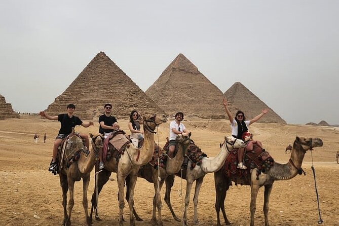 Private Pyramids of Giza and Egyptian Museum Khan El Khalili Market - Itinerary Overview