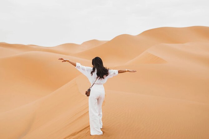 Private Red Dunes Desert Safari in Al Khayma Camp With Dinner - Booking and Pricing Information