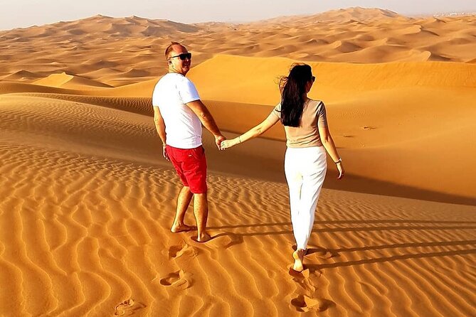 Private Red Dunes Desert Safari in Al Khayma Camp With Dinner - The Sum Up