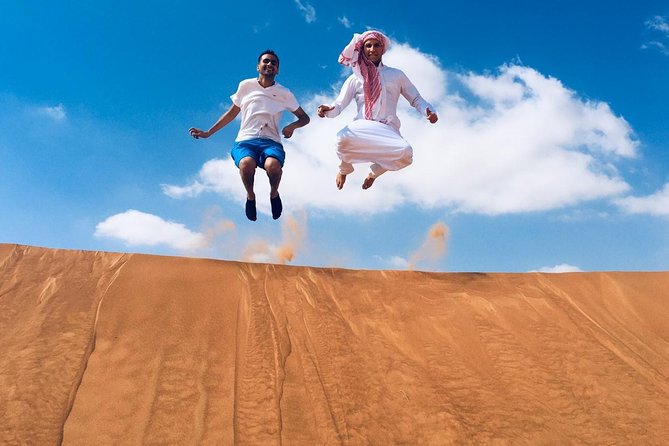 Private Red Dunes Desert Safari Only With Sand Boarding - Common Questions