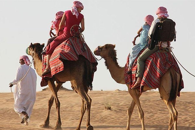 Private Red Sand Desert Safari With Camel Ride and Sand Boarding - Guided Camel Ride and Wildlife Observation