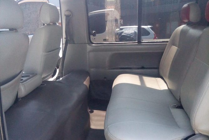 Private Rental Cars Bandung 8 Pax - Vehicle Capacity